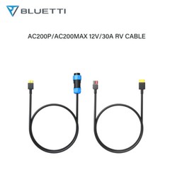 BLUETTI 12V/30A RV Cable Used to Run Vehicle-Powered Devices