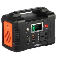 230V Portable Power Station 151Wh Backup Battery 200W Pure Sine Wave AC Solar