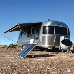 Go Power GP-PSK-130 130W Portable RV Solar Panel Kit – Folding Solar Panels with