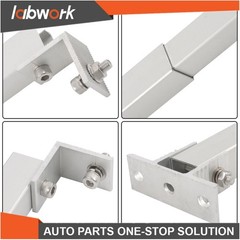 Labwork 2 × Off-Grid Solar Panel Stand 14-27IN Adjustable Tilt Bracket for RV