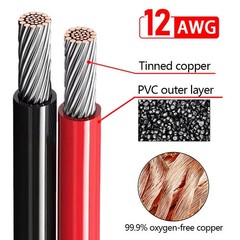 3ft Solar Panel Extension Cable 4 In 1 DC5521 7909 XT60 Female Connector PV Wire
