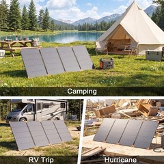 200W solar panels 400watt for EcoFlow DELTA 3 Max Portable Power Station 2048Wh