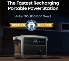Anker SOLIX C1000 Gen2 Portable Solar Generator + 100W Solar Panel | 1024Wh