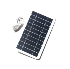 2W 5V solar charging panel solar outdoor mobile phone power bank charger