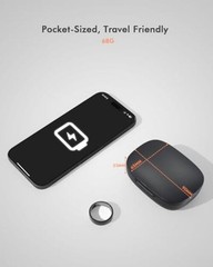 Oura Ring 4/3 Charger Charging Case – Black – Upgraded Charging Case