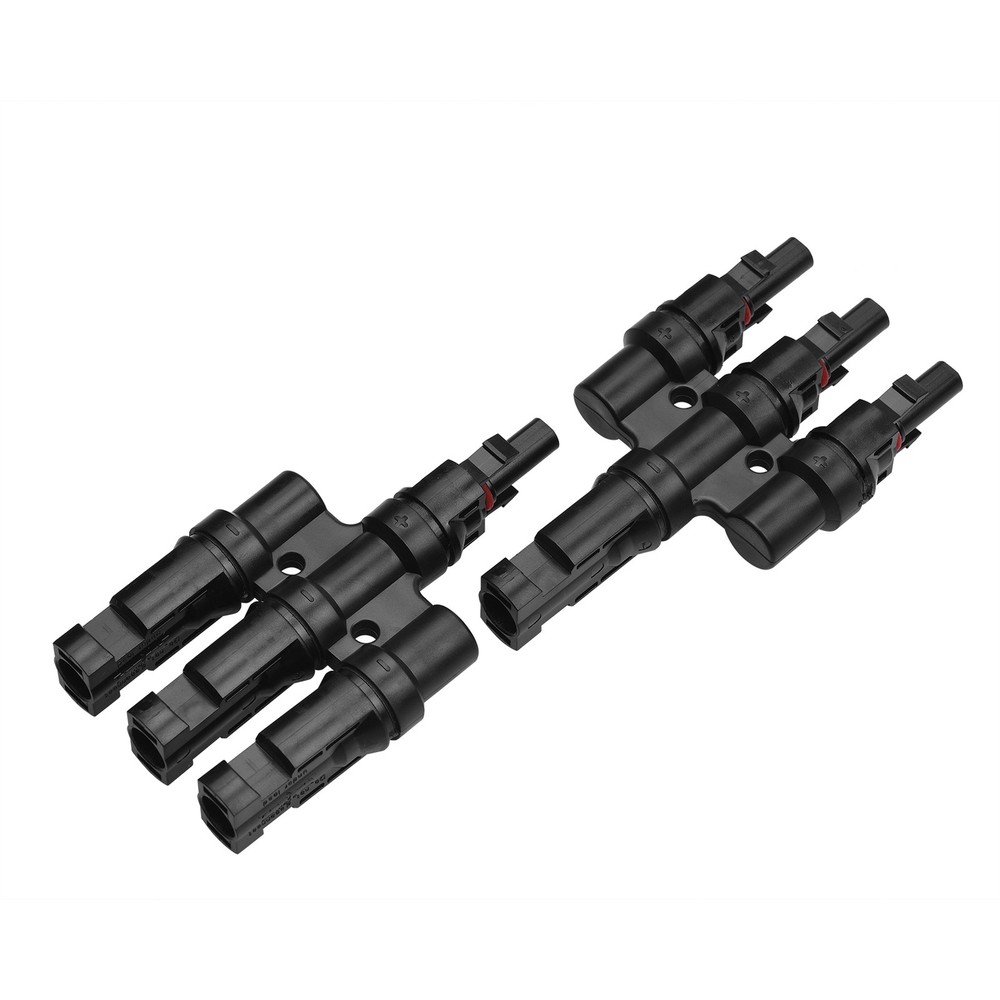 Branch Solar T Connector 3-Way IP67 Waterproof For 14-10AWG Panels V1