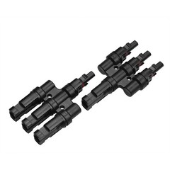 Branch Solar T Connector 3-Way IP67 Waterproof For 14-10AWG Panels V1