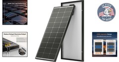 Lightweight 100 Watt Solar Panel with Easy Installation for Energy Independence