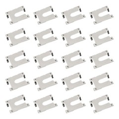 20pcs Earth Plate Grounding Clip Solar Panels PV Roof Fitting Stainless Steel
