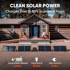 Jackery Portable Power Station Explorer 1500, 1534Wh Capacity
