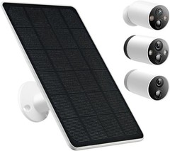 for Tapo Outdoor Security Camera, 5W Solar Charger Compatible with T