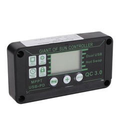 Portable 15W Solar Panel 600W MPPT 100A Controller Multifunction Outdoor Power