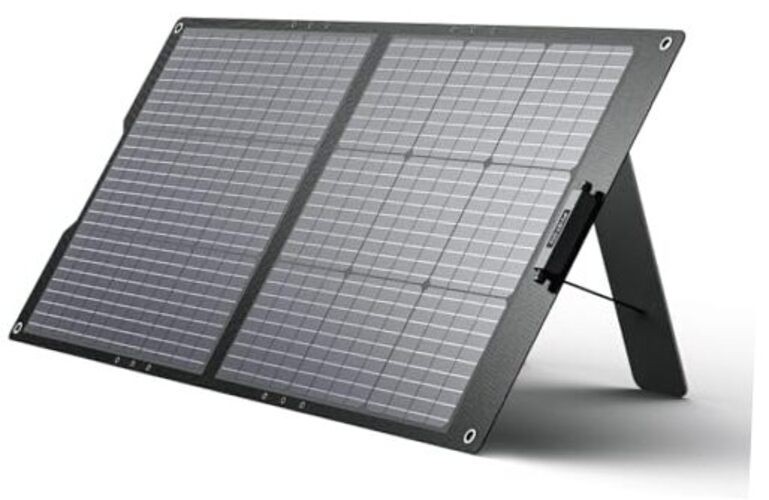 100W Portable Solar Panel – Foldable – Adjustable Kickstands – Portable Design