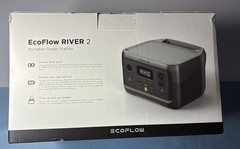 EcoFlow RIVER 2 US/Black/256Wh/300W(600W) 120V Portable Power Station