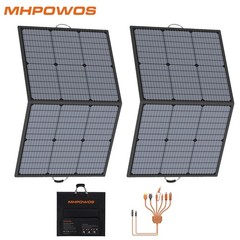 Portable Solar Panel 110W Lightweight for ECOFLOW DELTA 3 Classic Power Station