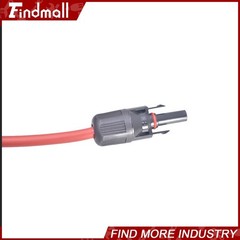 Findmall 1 Pair 10AWG 25 Feet Solar Panel Extension Cable Wire Connector