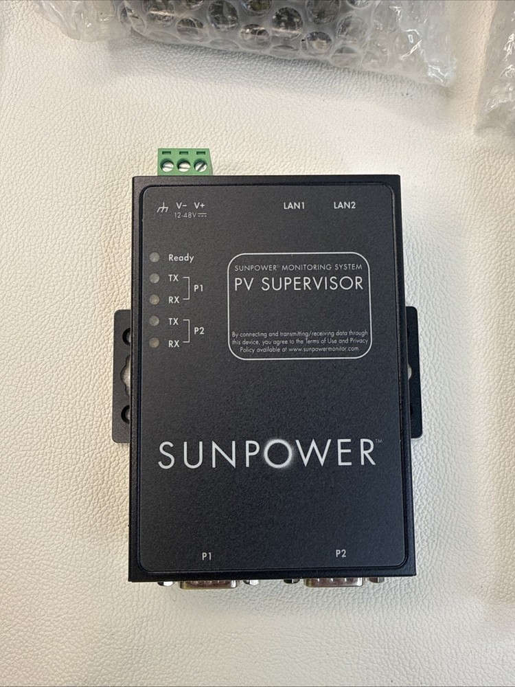Sunpower Commercial PV Supervisor SMS-PVS20R1 Only