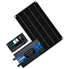 15000W All-in-One Solar Power Kit | 800W Panel + 100A Controller + Inverter