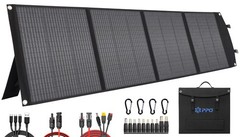 Foldable Solar Briefcase 100W 18V 9lb IP67 Waterproof