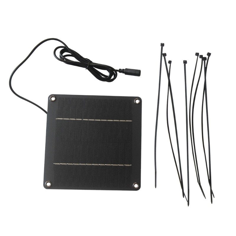 Efficient 4W 12V Solar Panel Kit Waterproof ABS Housing for Garden Street Light
