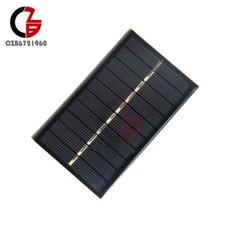 Mini Mono Solar Panel Small Solar Cell PV Module Charger 0.5V/2V/5V/6V/9V/12V