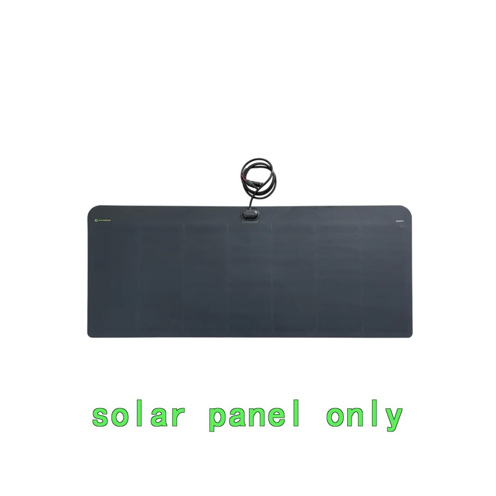 Lensun 110W Hood Flexible Solar Panel for Ford Cargo Van E250 E350 E450 Protect