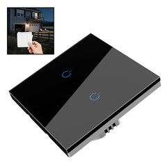 Wireless Touch Light Switch Compatible with RF433 Remotes Sold Separately
