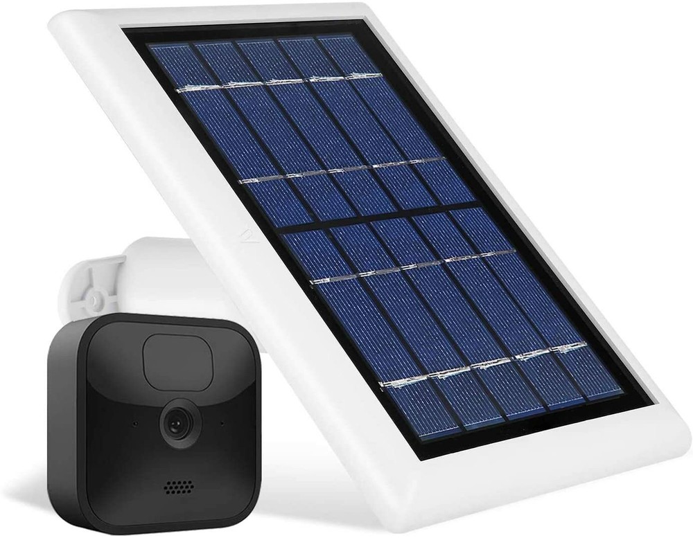 Blink Outdoor & Blink XT2 Solar Power Panel Weatherproof Durable Outdoor Charger