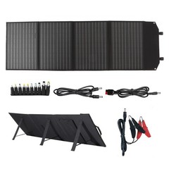 120W Portable Solar Panel 18V Foldable Solar Charger For Cell Phone Laptop W CX4