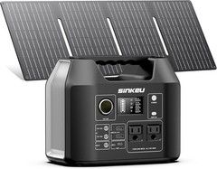 SinKeu Solar Generator 300W 256Wh with 40W Solar Panel LiFePO4