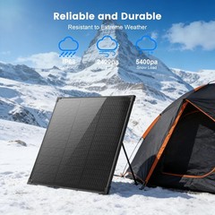 AeternaSol 50W N-Type Mono Solar Panel OffGrid Home RV Battery Roof Boat Camping