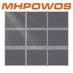 MHPOWOS 400W Blanket Solar Panel Portable Foldable For Camping RV Power Stations