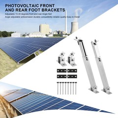 Solar Panel Mounting Bracket Stand Module Adjustable Flat Roof Fixing Wall Roof