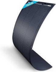 100W Flexible Solar Panel 12V, 22% Efficiency