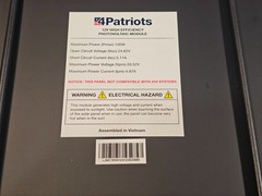 4Patriots 100-Watt Solar Panel Foldable 2 Panels 12V Only with Bag