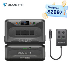 BLUETTI Apex 300+B300K+Hub D1 2764Wh Portable Power Station forEmergency Use