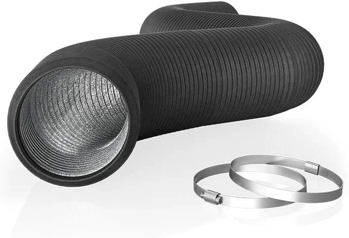 AC Infinity Flexible 4-Inch Aluminum Ducting | Heavy-Duty Four-Layer Protection,
