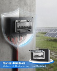 32A Solar DC Circuit Breaker Box 4 Strings with MC4 Connectors