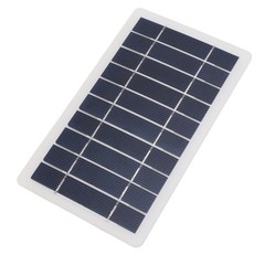 5W Solar Panel Charger High Efficiency USB Charger For Outdoor Use Monocrystalli