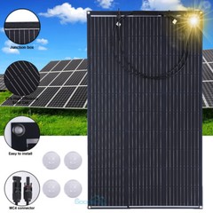 200W 400W Solar Panel Mono 12V/24V for Sunshed RV, 5000W Inverter & Controller