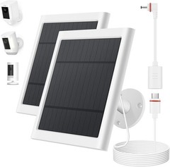 4W Solar Charger for Ring Spotlight & Stick Up Cameras – 10ft Cable Included