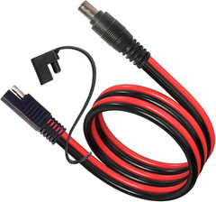SAE Solar Connector to DC 8Mm Adapter 14AWG DC 8Mm Male to SAE Cable Compatible
