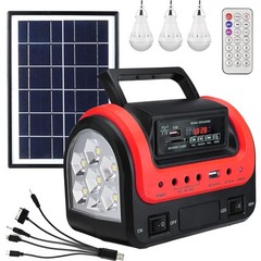 Lightweight Camping Power Station Solar Generator with Multiple USB/DC Outputs