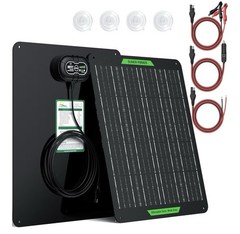 20W 12V Solar Panel Trickle Charging Kits Solar Battery Charger & Maintainer PRO