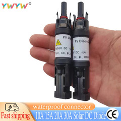 Solar DC Diode PV Plug Waterproof Connector for Solar PV System Solar Panel Para