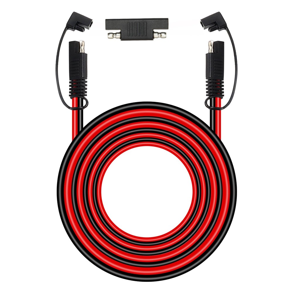 SAE Extension Cable – 25FT Awg 10SAE Quick Disconnect Wire Battery Charger Ex…