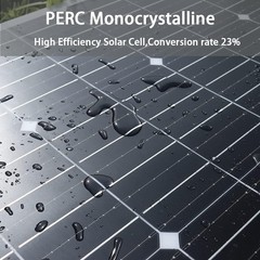 Flexible Solar Panel 200W 18V Waterproof For RV Boat Camper Home Charge