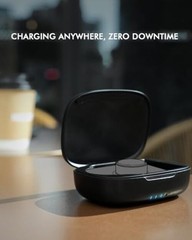 Oura Ring 4/3 Charger Charging Case – Black – Upgraded Charging Case