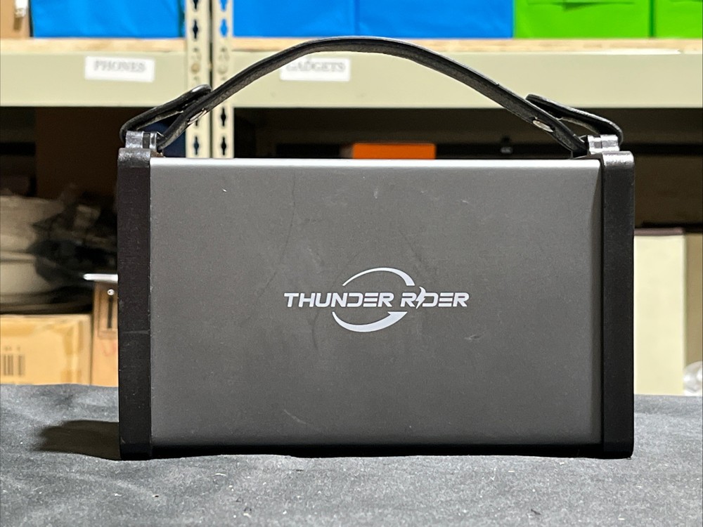 Thunderrider Portable Power Station 300W 299Wh Solar Generator 4.38Lbs