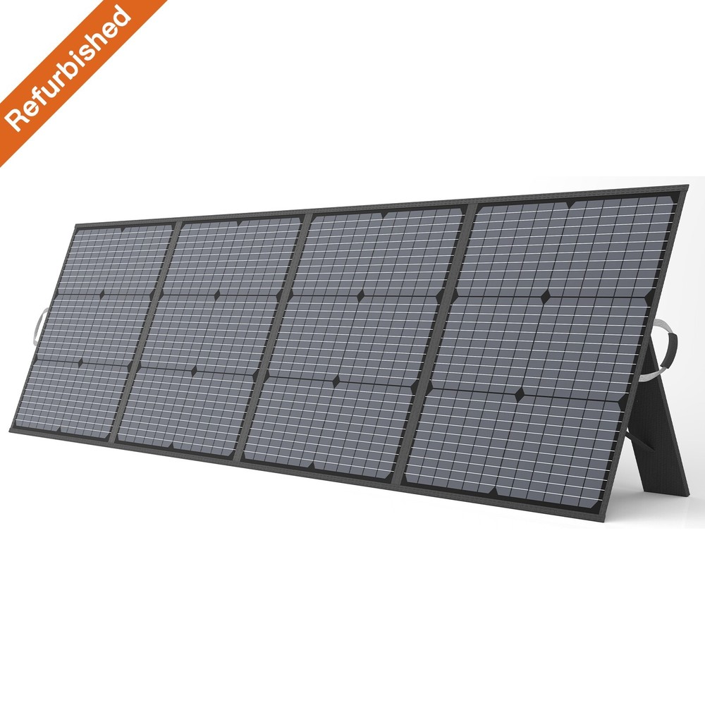 110 220 400W Solar Panel Kit Foldable for Portable Power Stations Refurbished